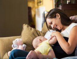 Breastfeeding has many health benefits for both a mom and her baby.