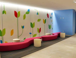 Furniture in new medical center