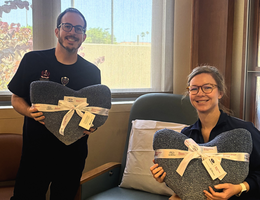 Community partnership helps bring warmth and hope to cancer patients 
