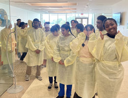 High school students gain healthcare career knowledge with two-week immersion program