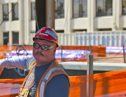 Eddie is a plumb up foreman working on the new Loma Linda University Medical Center.