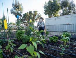 Organic community garden established in San Bernardino nourishes body, mind 