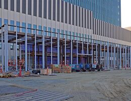 Future hospital entrance/galleria