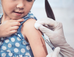 There are several vaccines required of children entering kindergarten, which is why it’s important to start early.