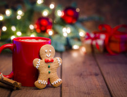 cookie and hot chocolate