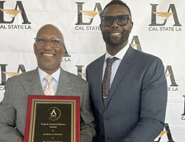 Loma Linda University Dean honored for excellence in social work education