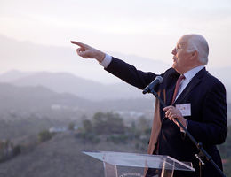 Retired basketball coach Stan Morrison helped the Big Hearts for Little Hearts Riverside Guild raise more than $35,000 for Loma Linda University Children's Hospital during the May 10 Jazz in the Garden event.