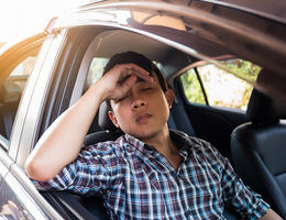 Man in Car