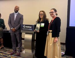 School of Behavioral Health Dean Beverly Buckles honored as a National Social Work Pioneer
