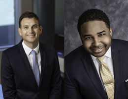 side by side headshots of administrators