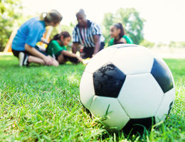 child injured while playing soccer