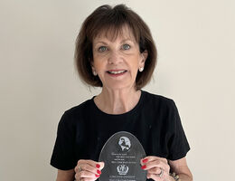 Fire destroyed an award. Her legacy lives on.