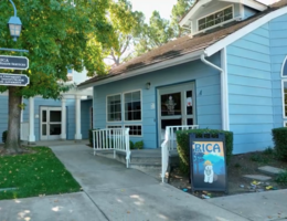 Blue RICA building exterior