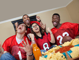Super bowl party