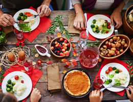 healthy vegetarian thanksgiving meal