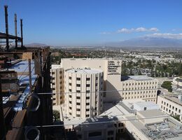 View to the west