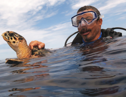 LLU professor Dunbar selected president of International Sea Turtle Society