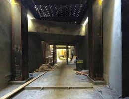 New tunnel connects old and new hospitals New tunnel connects old and new hospitals