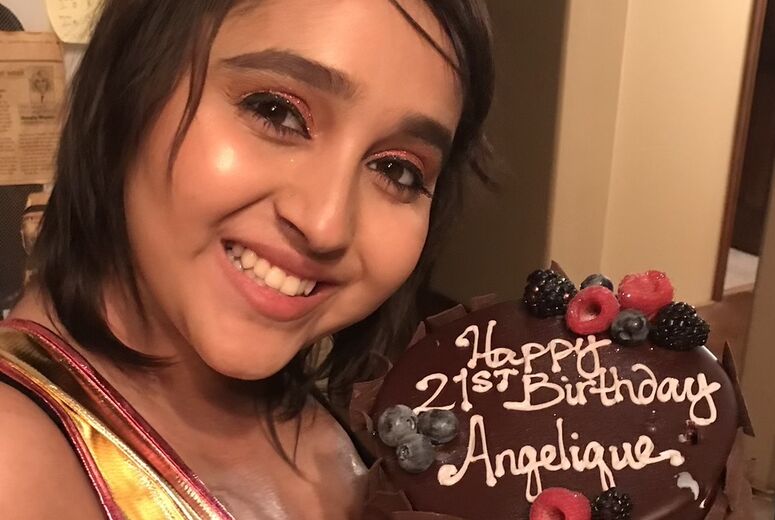 Melendrez celebrating 21 years of life on her birthday 