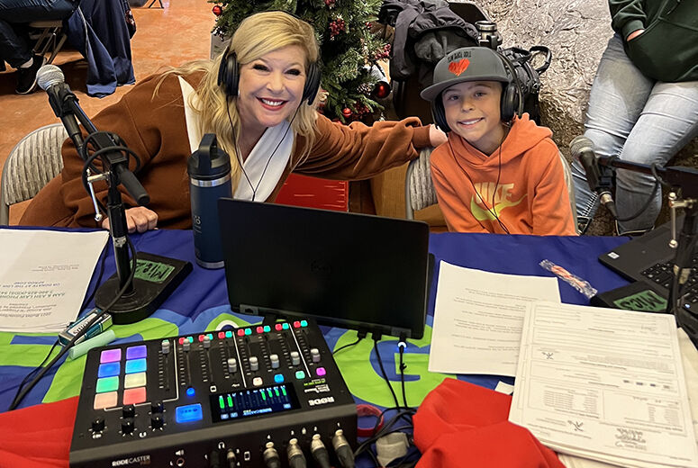 LLUCH patient, Luca Leiterman, shared some words on the air with Heather Froglear.