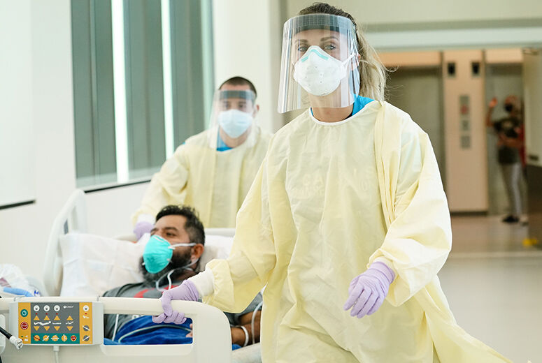Patients transferred to new hospital