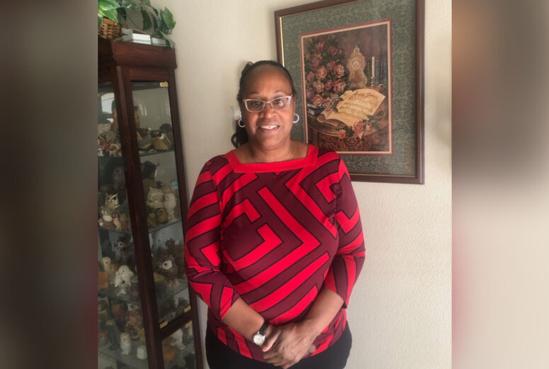 Ronney Hester's wife of 28 years supported him through his journey.