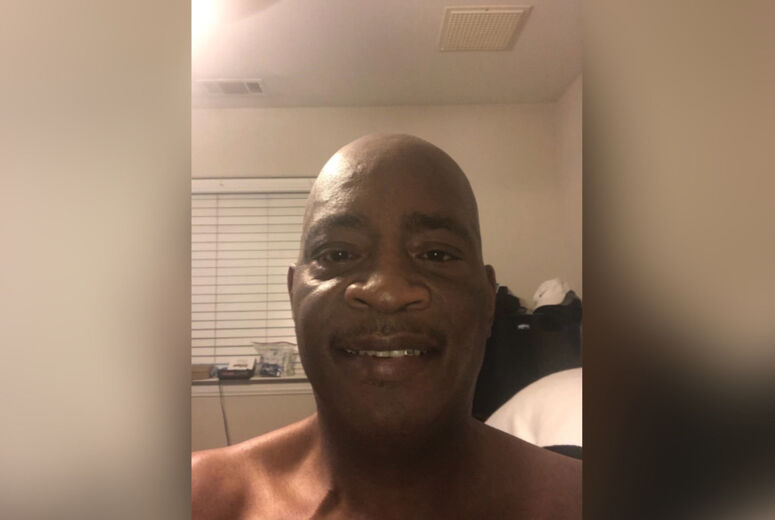 Ronney Hester smiles through treatment for multiple myeloma.
