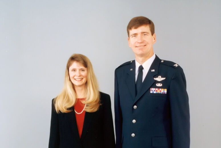 Daniel Eagle met his wife while serving in the U.S. Air Force.