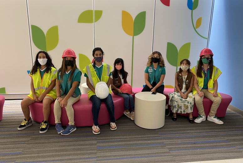 Girl Scouts get first look at future hospital