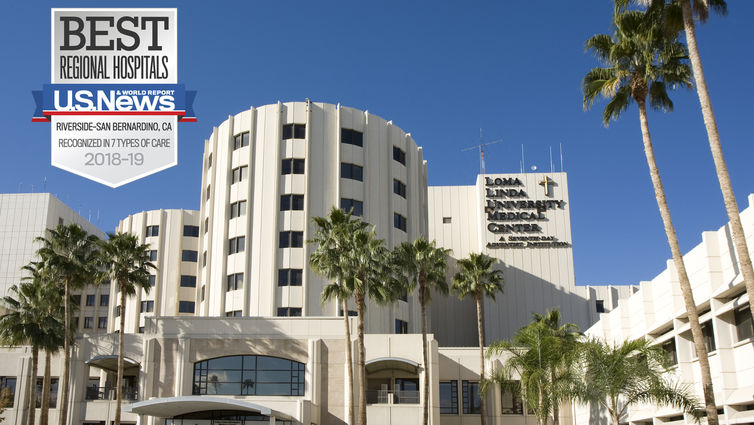 Where does Loma Linda hospital rank?