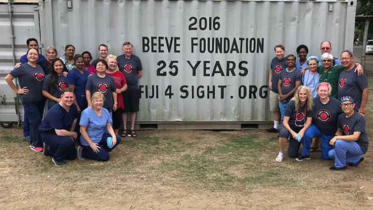 The Loma Linda University Health Beeve Foundation’s 2018 medical mission team.