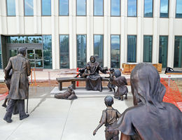 Come Unto Me Sculpture new site Come Unto Me Sculpture new site