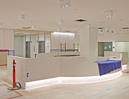 Future hospital main lobby Future hospital main lobby