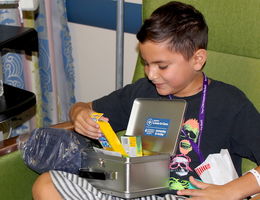 Blankets and craft kits donated to patients at LLUCH clinic Blankets and craft kits donated to patients at LLUCH clinic