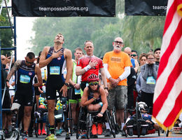 Athletes of all abilities triumph at annual PossAbilities Triathlon, 5K, & Kids Triathlon