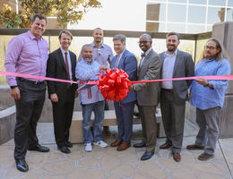 MEND leaders and supporters Ribbon Cutting