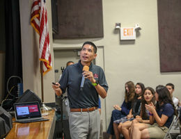 Doctor presents at local schools to warn students on dangers of vaping