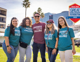 Loma Linda University named a Great College to Work For.