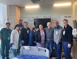 John Gilmore says he was glad to partner with Loma Linda University Cancer Center's care team to undergo an autologous stem cell transplant close to home.