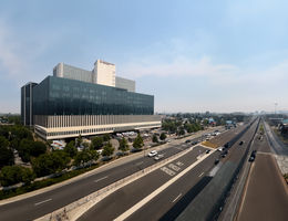 Photo of Loma Linda University Health in the skyline