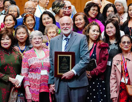 Vietnamese refugees honor Loma Linda University Health.