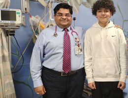 Dr. Akshat Jain and patient Alexander Vega make history as the first in California to receive Marstacimab (Hympavzi), the newly FDA-approved subcutaneous immunotherapy for Hemophilia B.