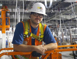 Plumbing fitter readies new Children’s Hospital for his PICU-nurse wife