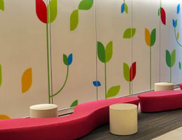 Furniture in new medical center