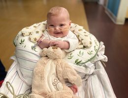 Cayson’s life had a rough start, but Children’s Hospital doctors saved it young male baby in hospital