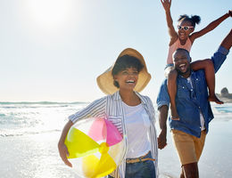 How to protect your heart health during the summer family on the beach