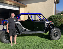 Facing prostate cancer diagnosis, treatment during a pandemic Eric Nelson poses with his off-roading vehicle