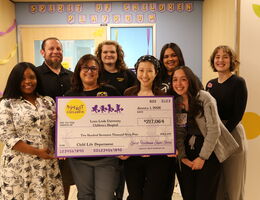 Group photo of Spirit of Children and Child Life Department