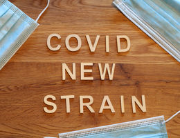 New strain of COVID-19 New strain of COVID-19