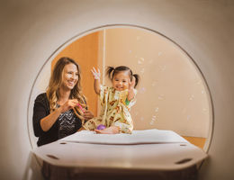 Calming children about hospitalization